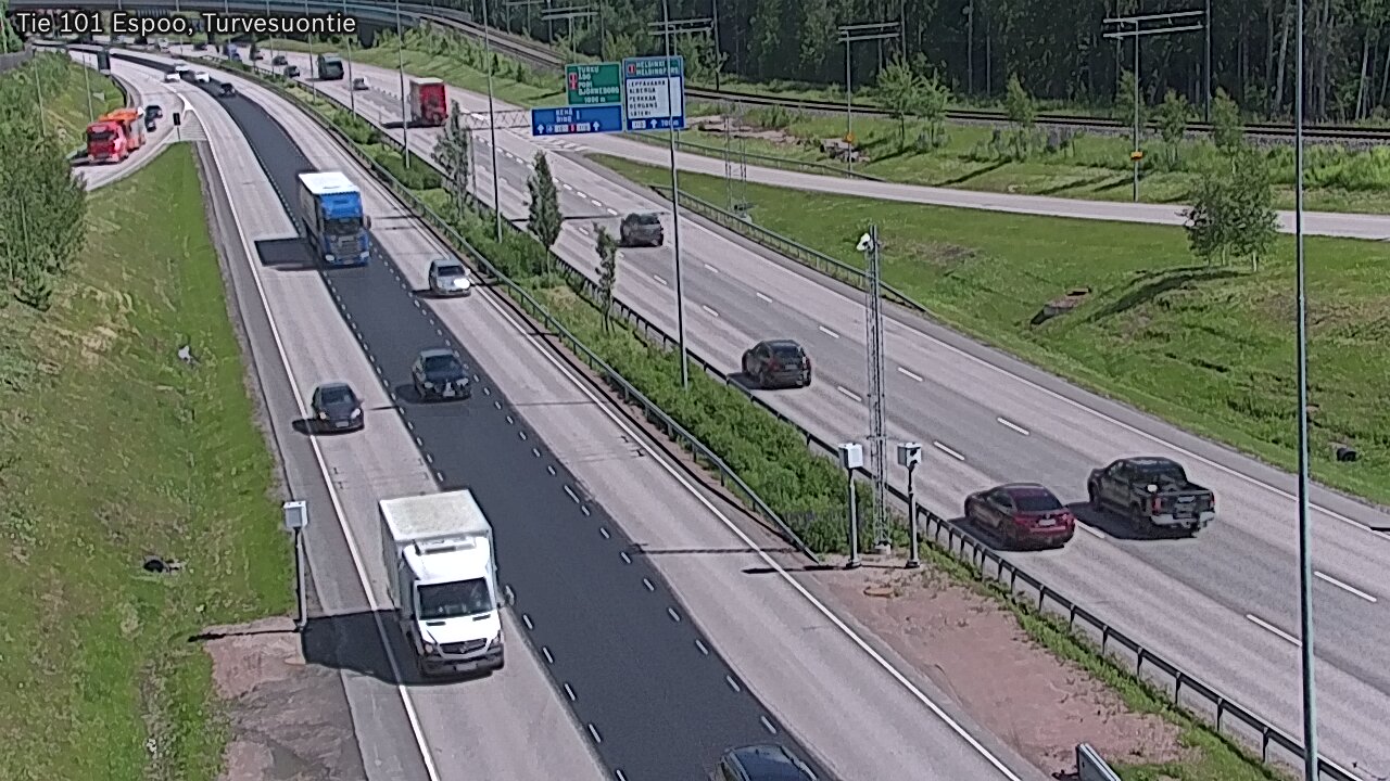 Kelikamerat Kuva Tie 101 Espoo Turvesuontie, Espoo, Uusimaa