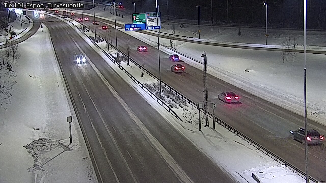 Kelikamerat Kuva Tie 101 Espoo Turvesuontie, Espoo, Uusimaa