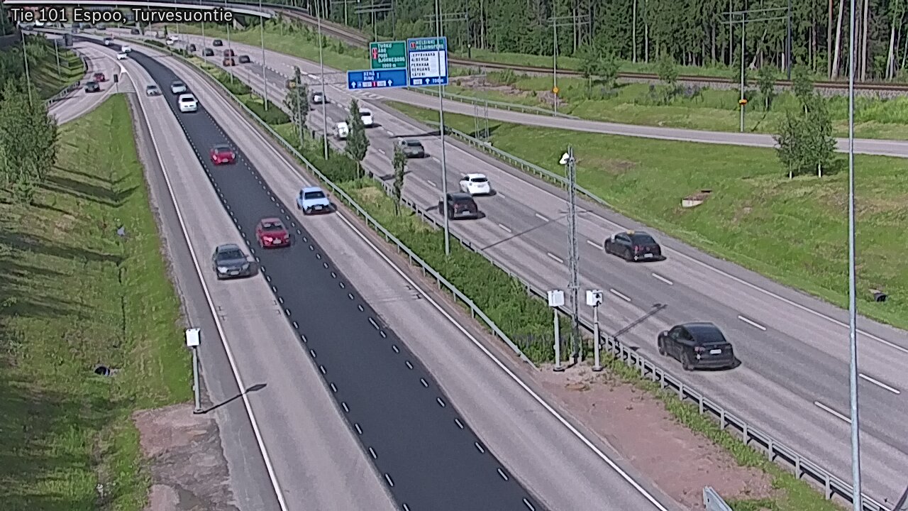 Kelikamerat Kuva Tie 101 Espoo Turvesuontie, Espoo, Uusimaa
