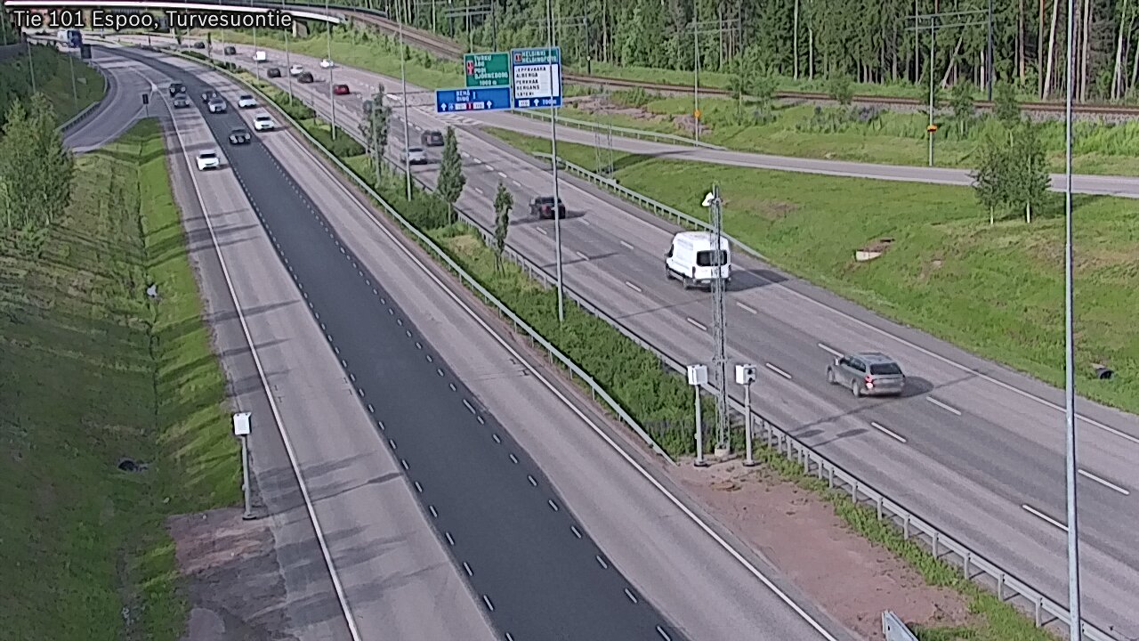 Kelikamerat Kuva Tie 101 Espoo Turvesuontie, Espoo, Uusimaa