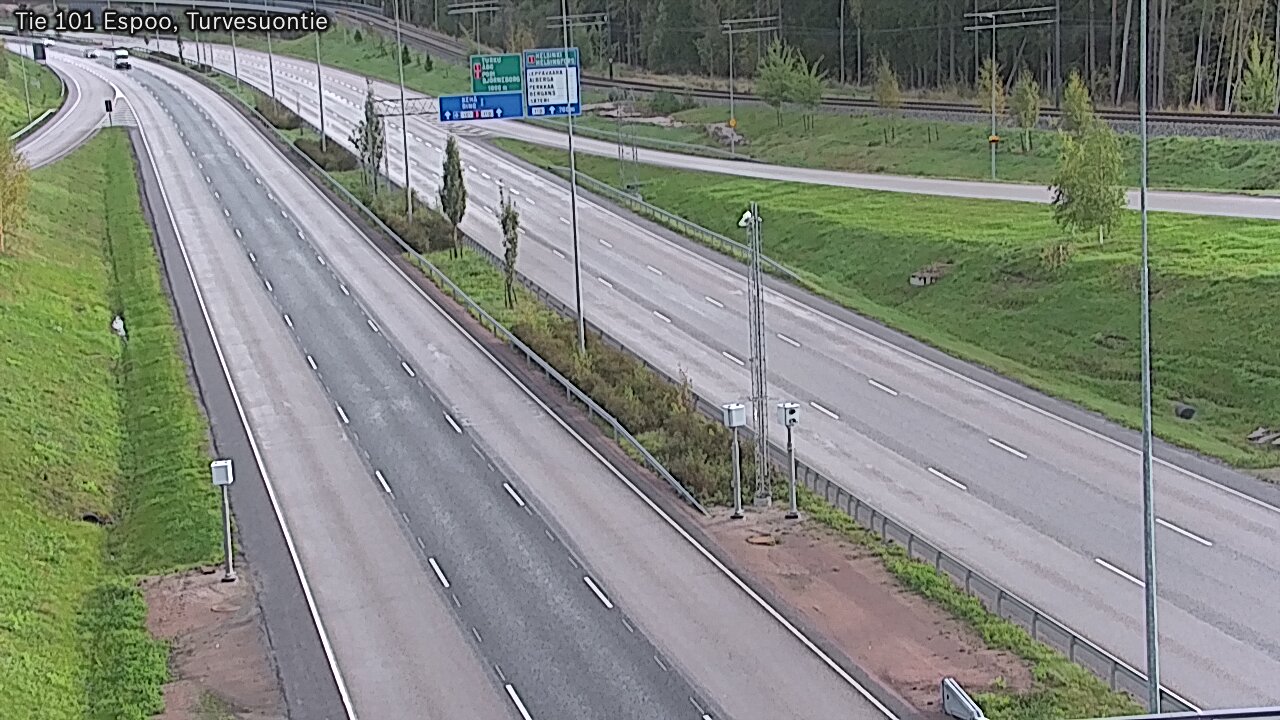 Weather Camera Image Road 101 Espoo Turvesuontie, Espoo, Uusimaa