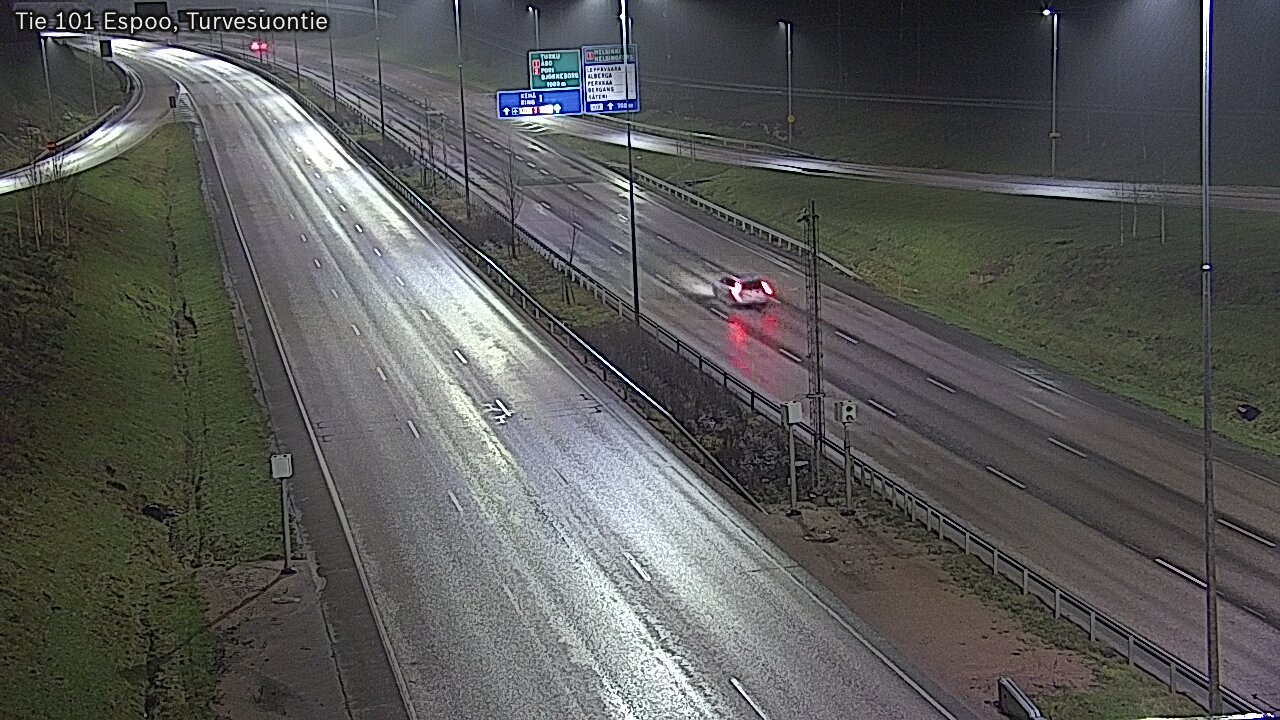 Weather Camera Image Road 101 Espoo Turvesuontie, Espoo, Uusimaa