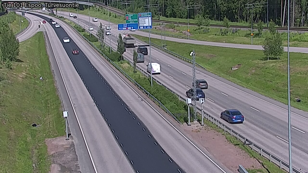 Kelikamerat Kuva Tie 101 Espoo Turvesuontie, Espoo, Uusimaa