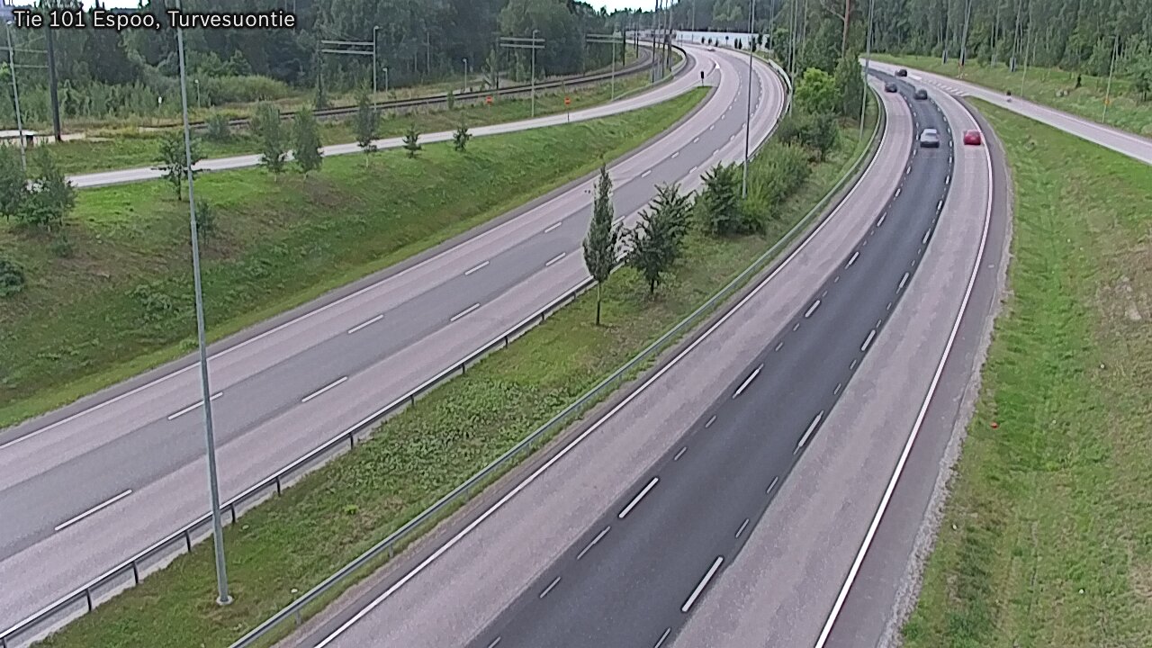 Weather Camera Image Road 101 Espoo Turvesuontie, Espoo, Uusimaa
