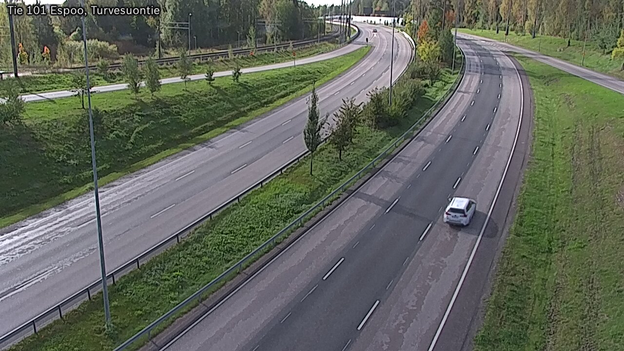 Weather Camera Image Road 101 Espoo Turvesuontie, Espoo, Uusimaa