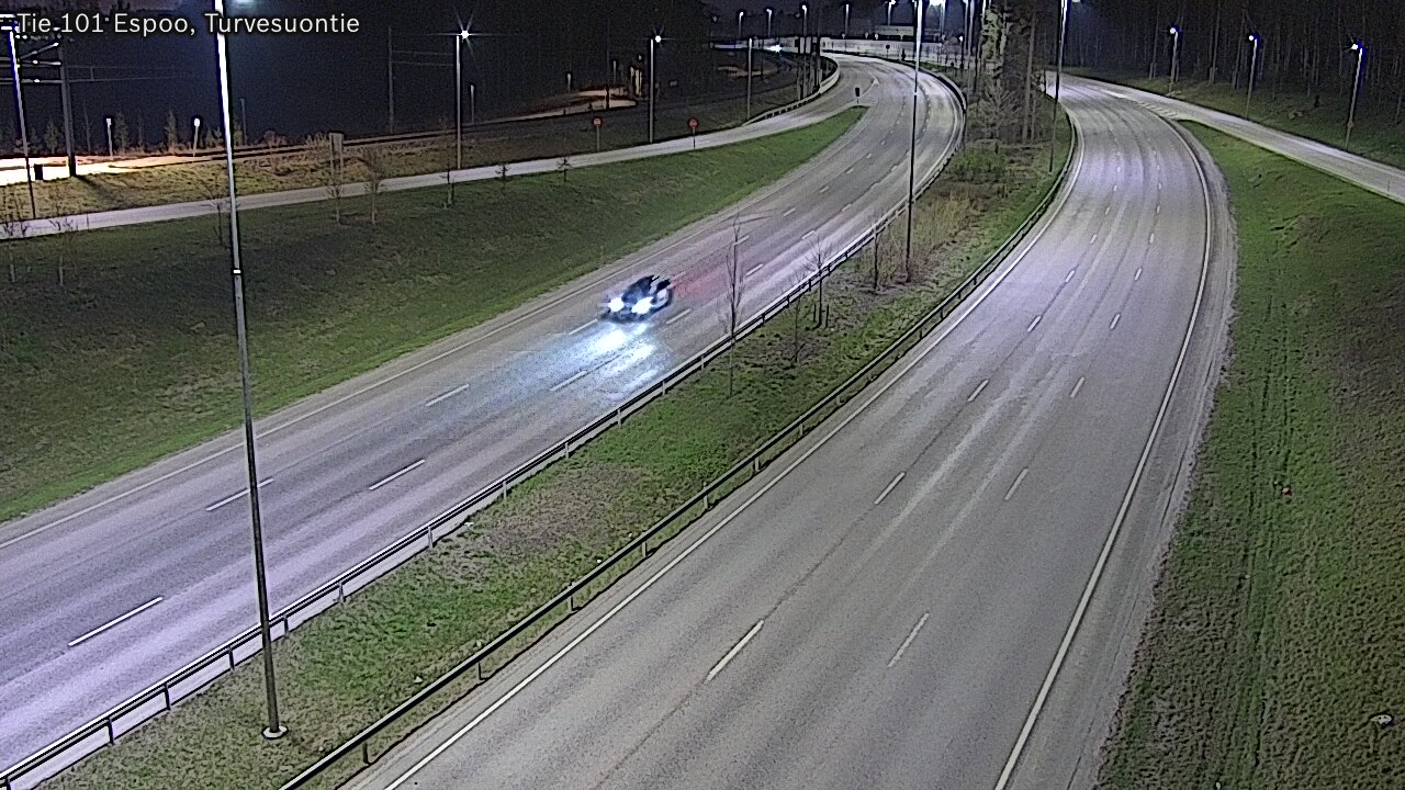Weather Camera Image Road 101 Espoo Turvesuontie, Espoo, Uusimaa