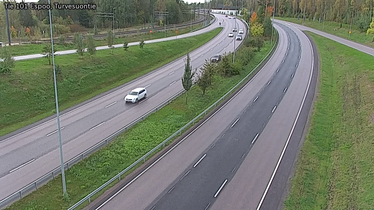 Weather Camera Image Road 101 Espoo Turvesuontie, Espoo, Uusimaa