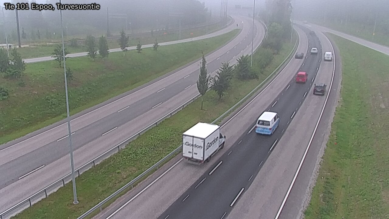 Weather Camera Image Road 101 Espoo Turvesuontie, Espoo, Uusimaa