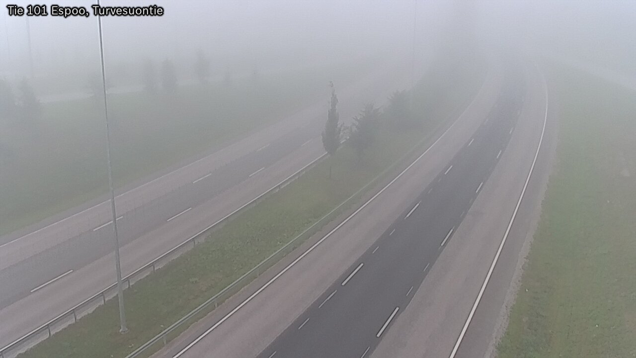 Weather Camera Image Väg 101 Esbo Torvmossvägen, Espoo, Uusimaa