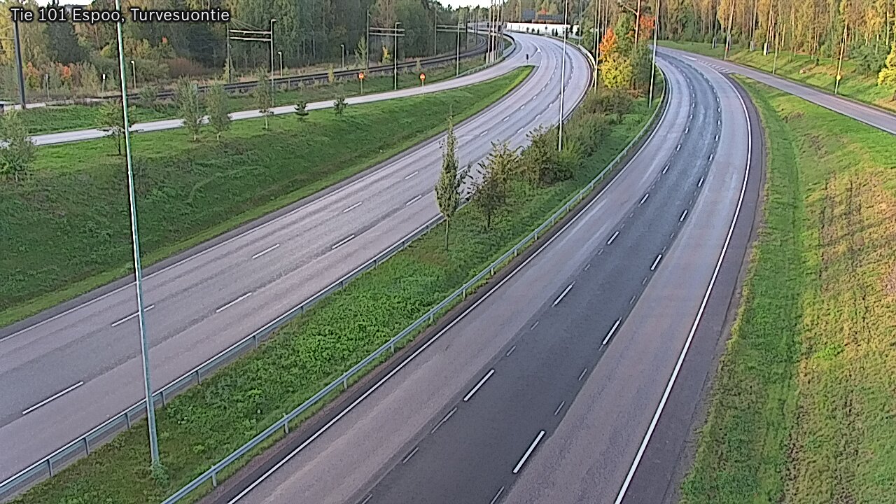 Weather Camera Image Road 101 Espoo Turvesuontie, Espoo, Uusimaa