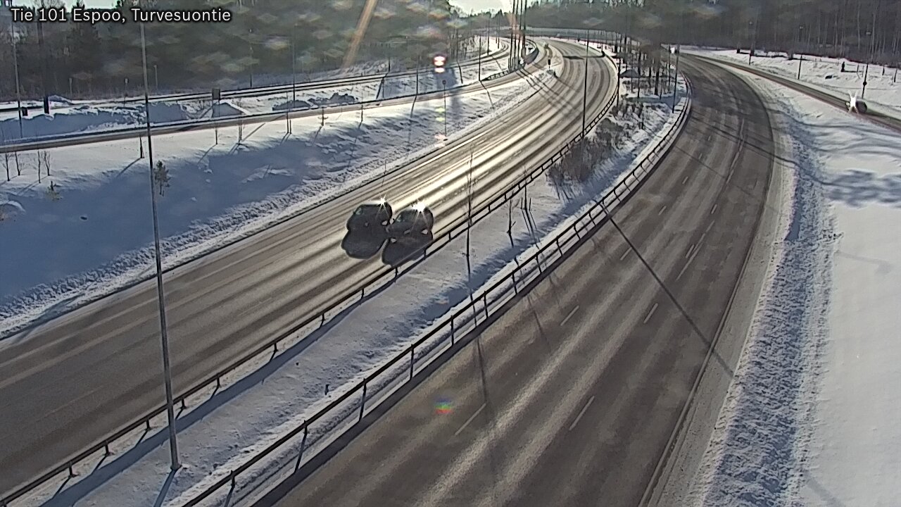 Weather Camera Image Väg 101 Esbo Torvmossvägen, Espoo, Uusimaa