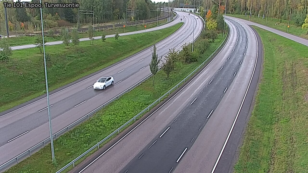 Weather Camera Image Road 101 Espoo Turvesuontie, Espoo, Uusimaa
