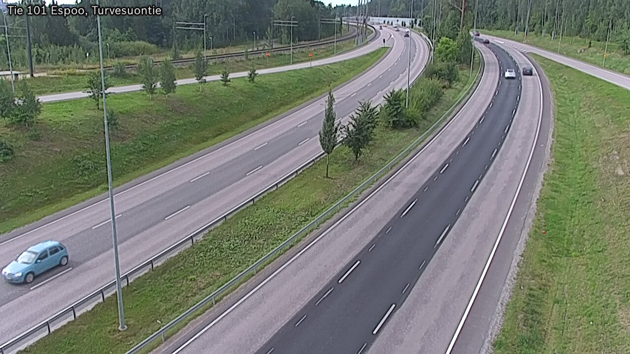 Weather Camera Image Road 101 Espoo Turvesuontie, Espoo, Uusimaa
