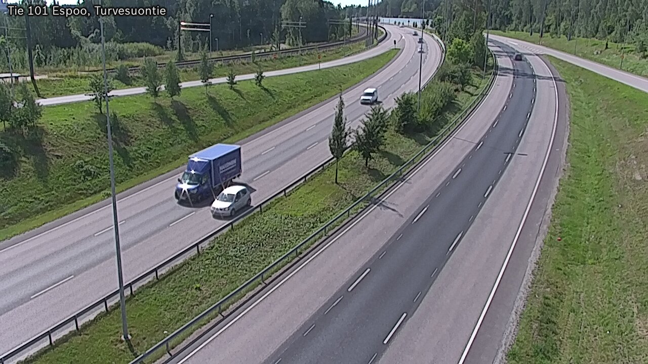 Weather Camera Image Road 101 Espoo Turvesuontie, Espoo, Uusimaa