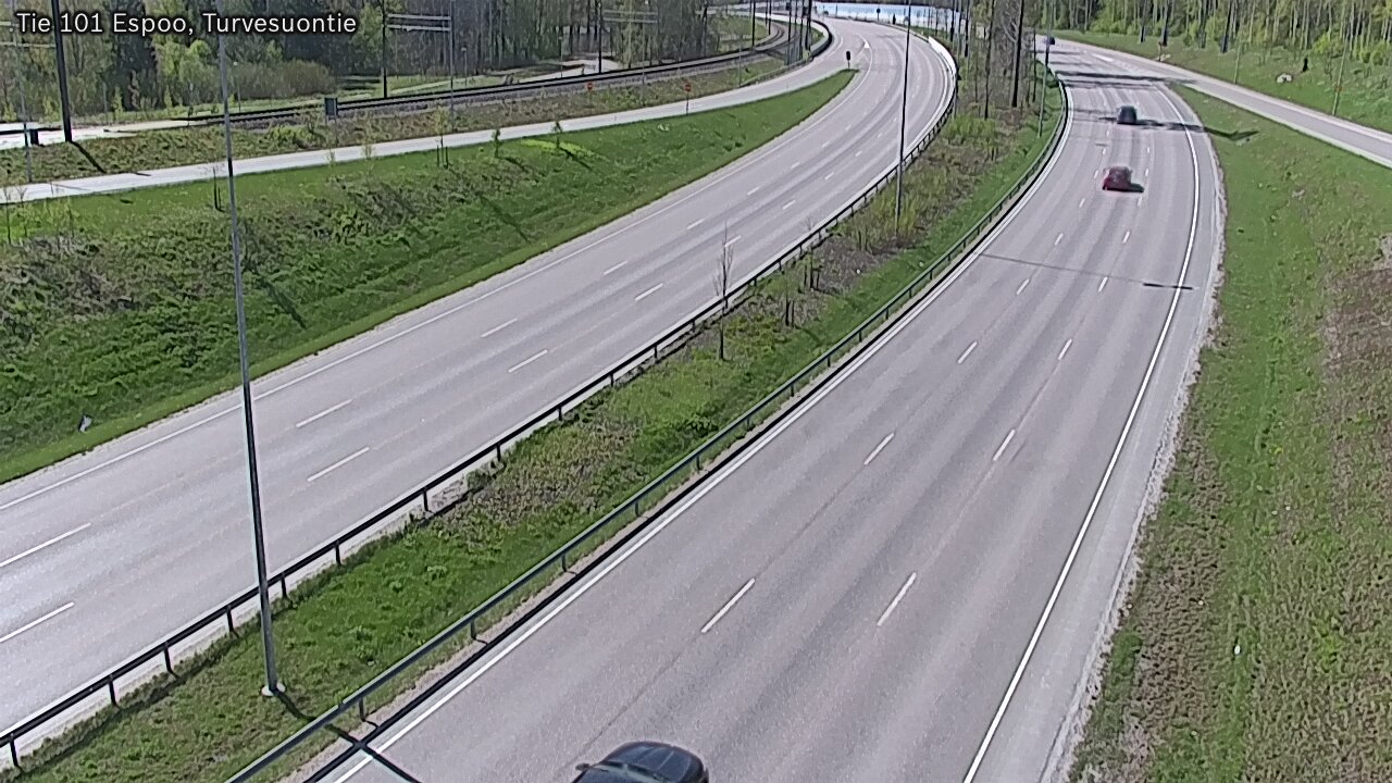Weather Camera Image Road 101 Espoo Turvesuontie, Espoo, Uusimaa