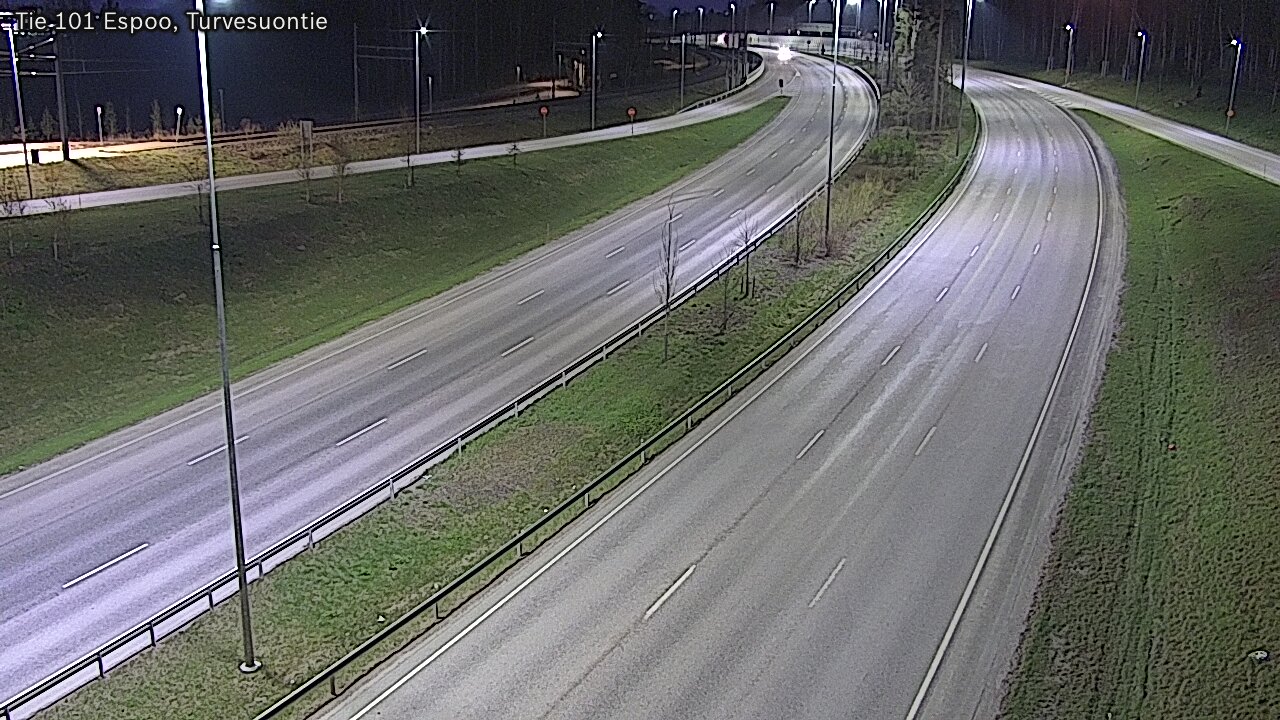 Weather Camera Image Road 101 Espoo Turvesuontie, Espoo, Uusimaa