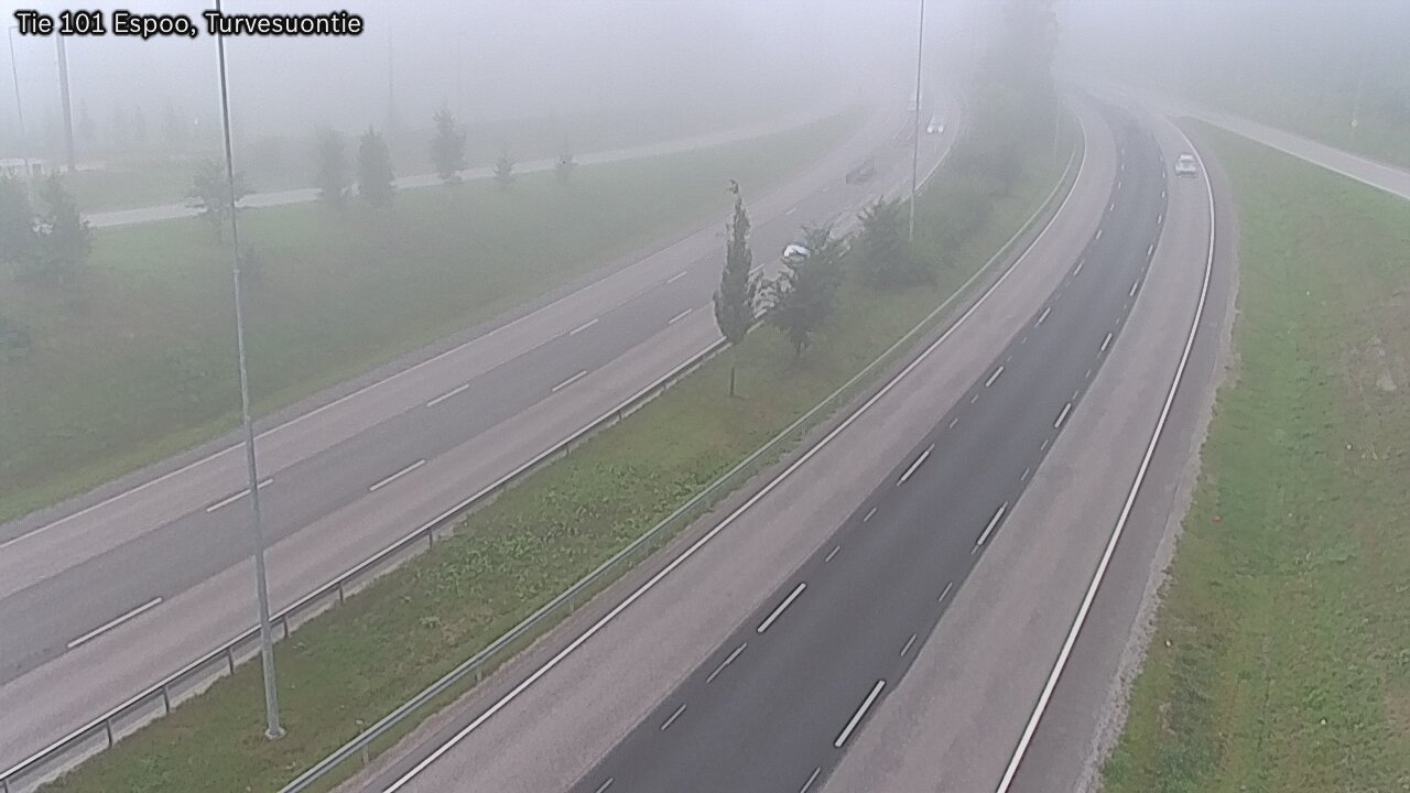 Weather Camera Image Väg 101 Esbo Torvmossvägen, Espoo, Uusimaa