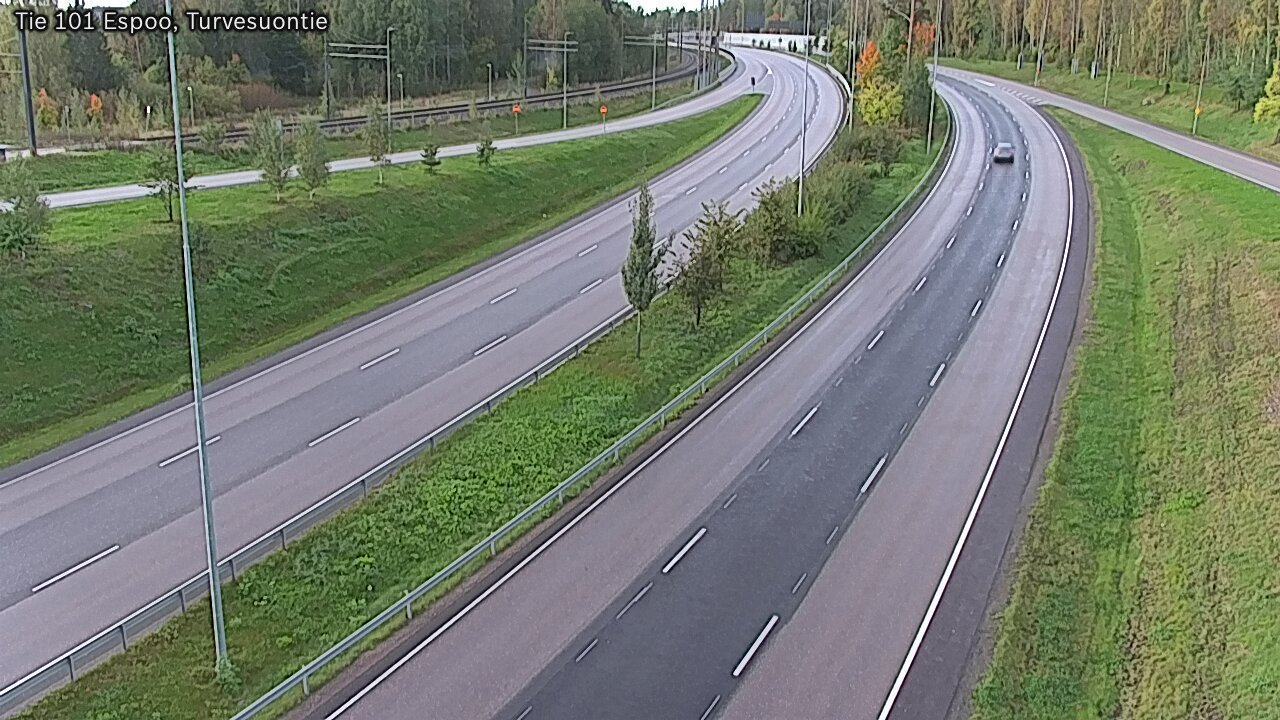 Weather Camera Image Road 101 Espoo Turvesuontie, Espoo, Uusimaa