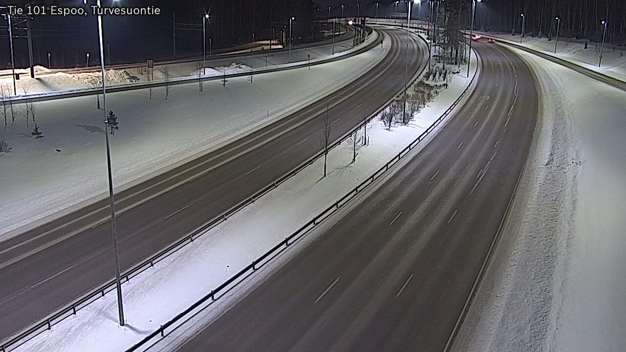 Weather Camera Image Väg 101 Esbo Torvmossvägen, Espoo, Uusimaa