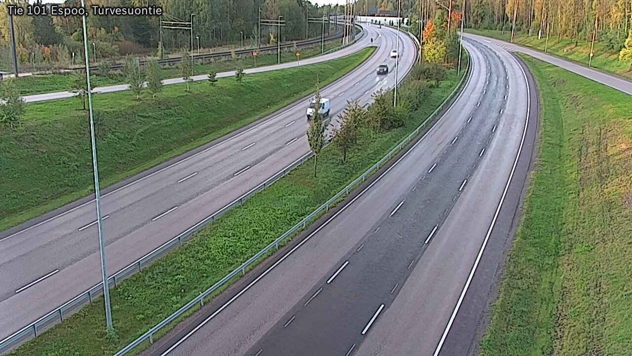 Weather Camera Image Road 101 Espoo Turvesuontie, Espoo, Uusimaa