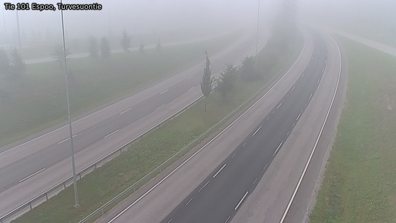 Weather Camera Image Väg 101 Esbo Torvmossvägen, Espoo, Uusimaa
