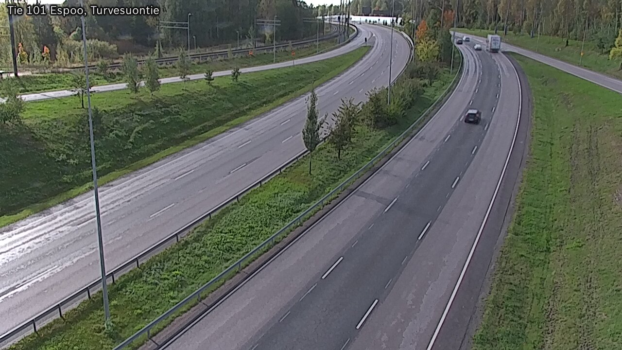 Weather Camera Image Road 101 Espoo Turvesuontie, Espoo, Uusimaa