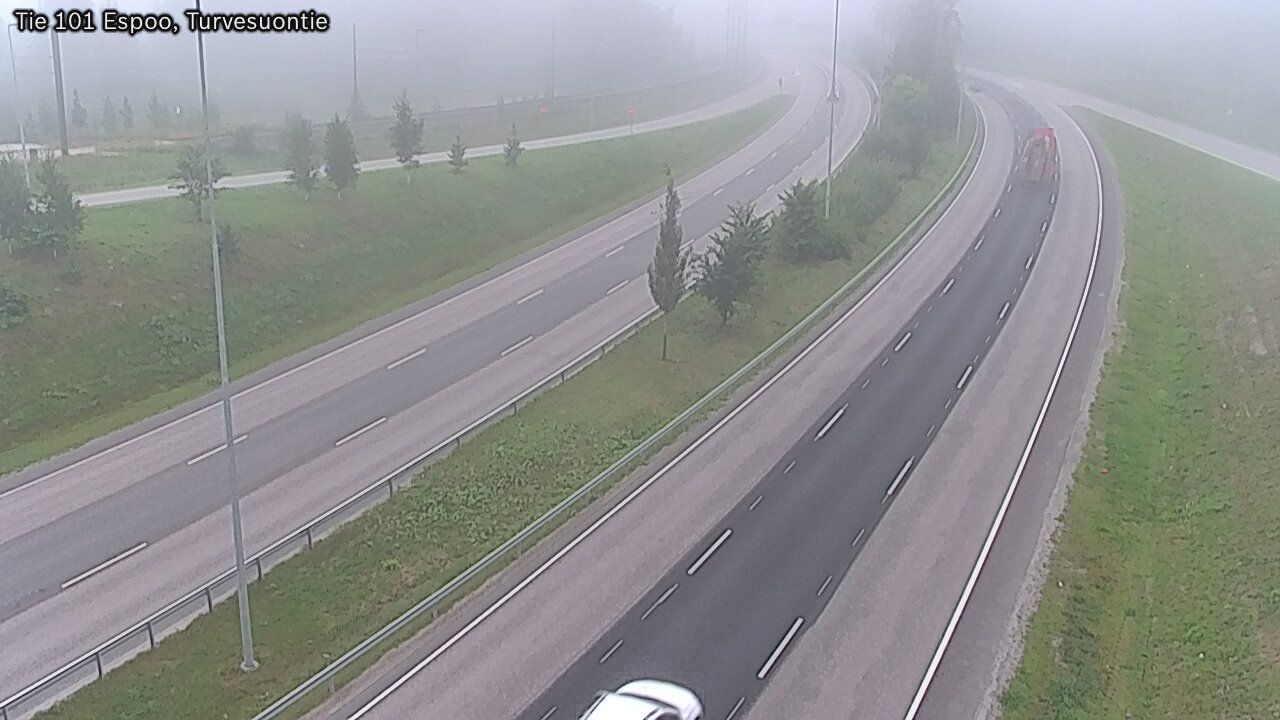 Weather Camera Image Road 101 Espoo Turvesuontie, Espoo, Uusimaa