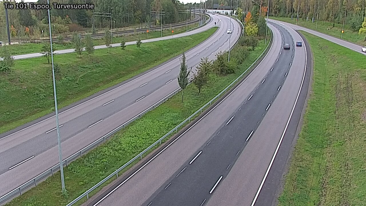 Weather Camera Image Road 101 Espoo Turvesuontie, Espoo, Uusimaa