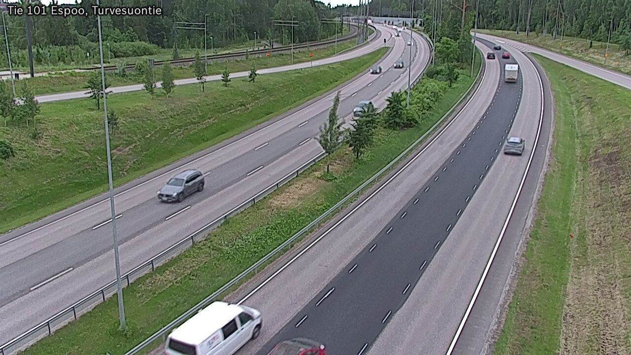 Weather Camera Image Road 101 Espoo Turvesuontie, Espoo, Uusimaa