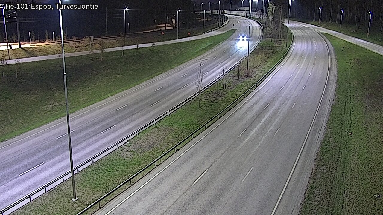 Weather Camera Image Road 101 Espoo Turvesuontie, Espoo, Uusimaa