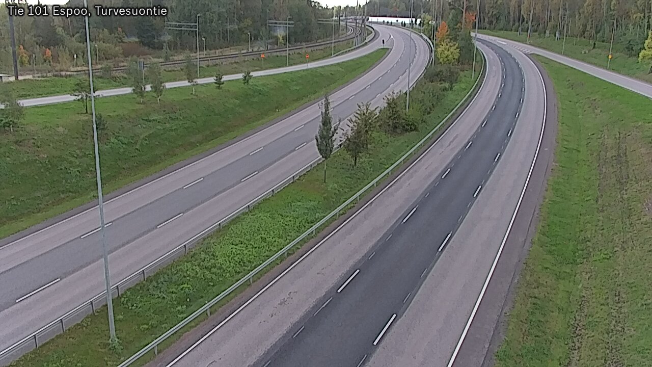 Weather Camera Image Road 101 Espoo Turvesuontie, Espoo, Uusimaa