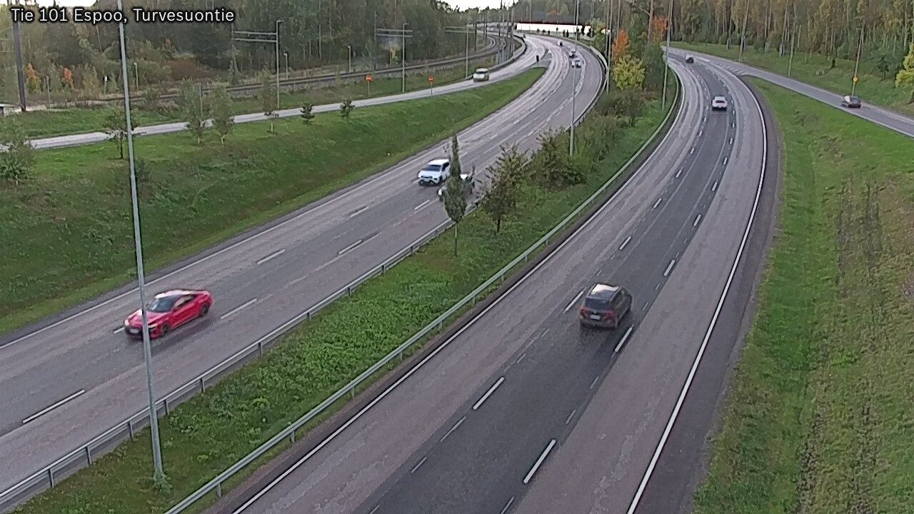 Weather Camera Image Road 101 Espoo Turvesuontie, Espoo, Uusimaa