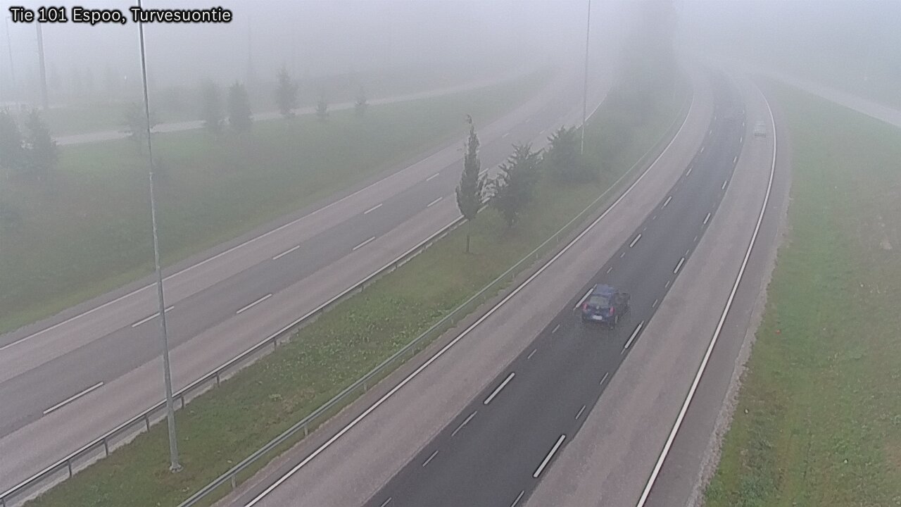 Weather Camera Image Väg 101 Esbo Torvmossvägen, Espoo, Uusimaa