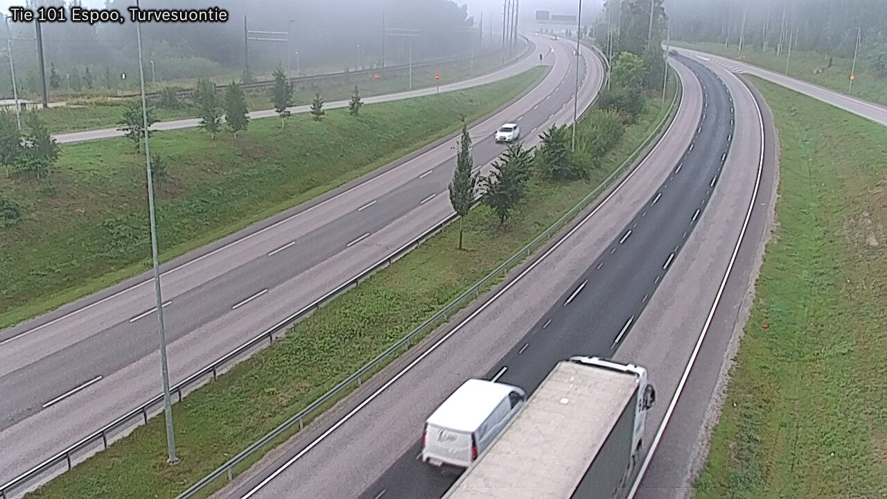 Weather Camera Image Väg 101 Esbo Torvmossvägen, Espoo, Uusimaa