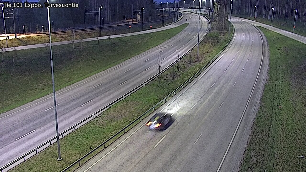 Weather Camera Image Väg 101 Esbo Torvmossvägen, Espoo, Uusimaa