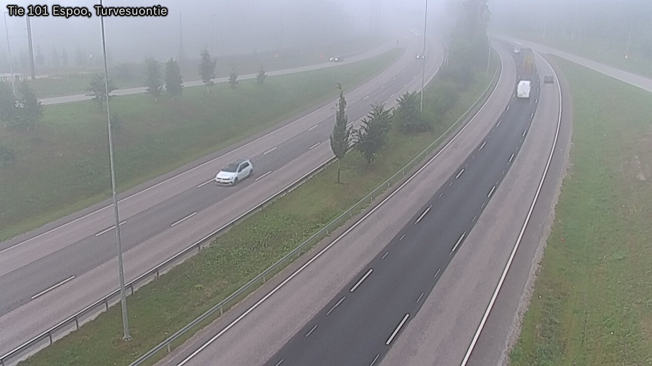 Weather Camera Image Väg 101 Esbo Torvmossvägen, Espoo, Uusimaa