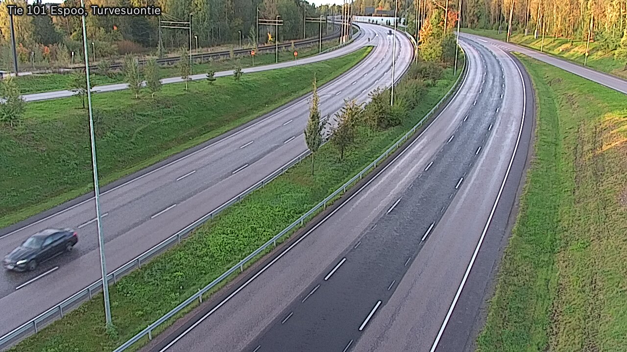 Weather Camera Image Road 101 Espoo Turvesuontie, Espoo, Uusimaa