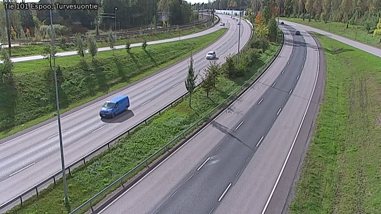 Weather Camera Image Road 101 Espoo Turvesuontie, Espoo, Uusimaa