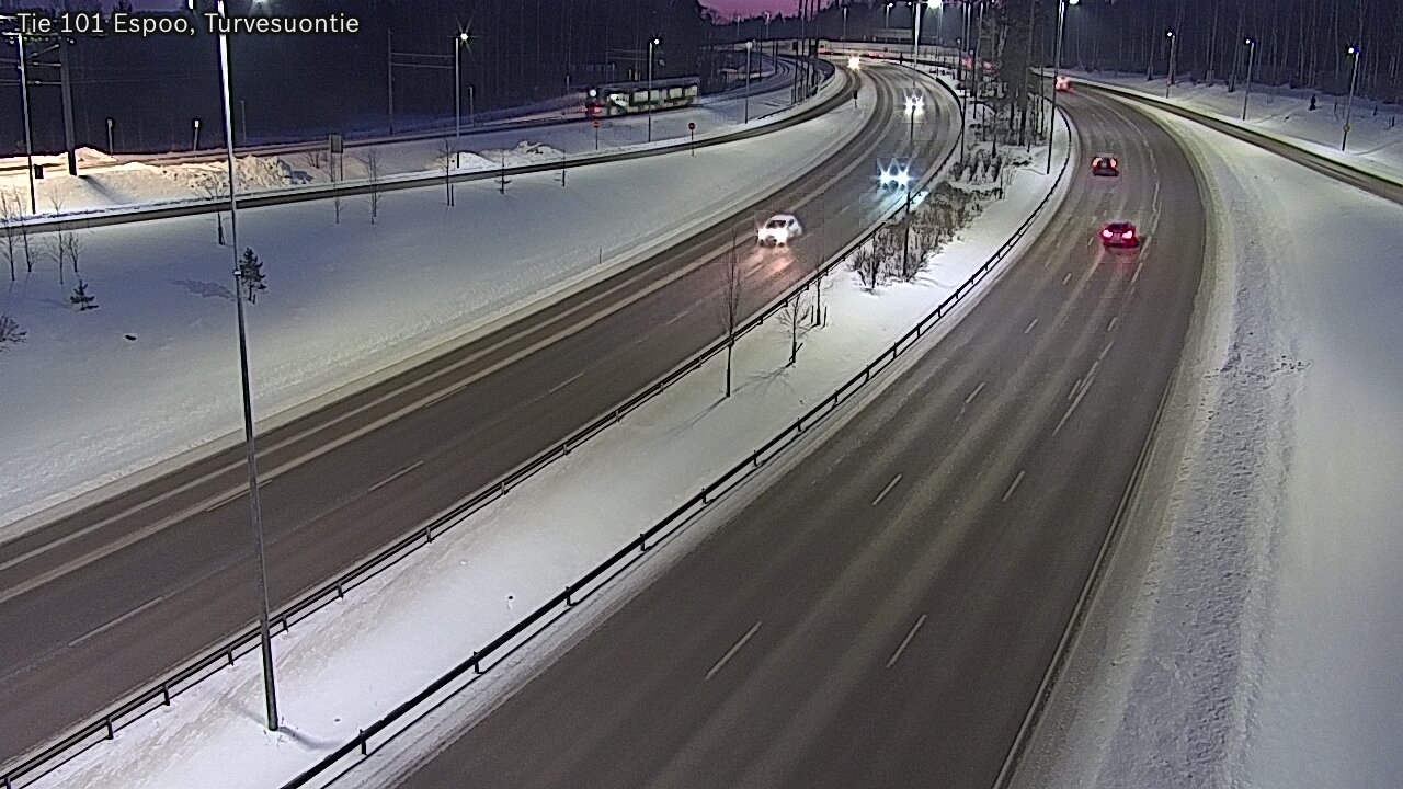 Weather Camera Image Väg 101 Esbo Torvmossvägen, Espoo, Uusimaa