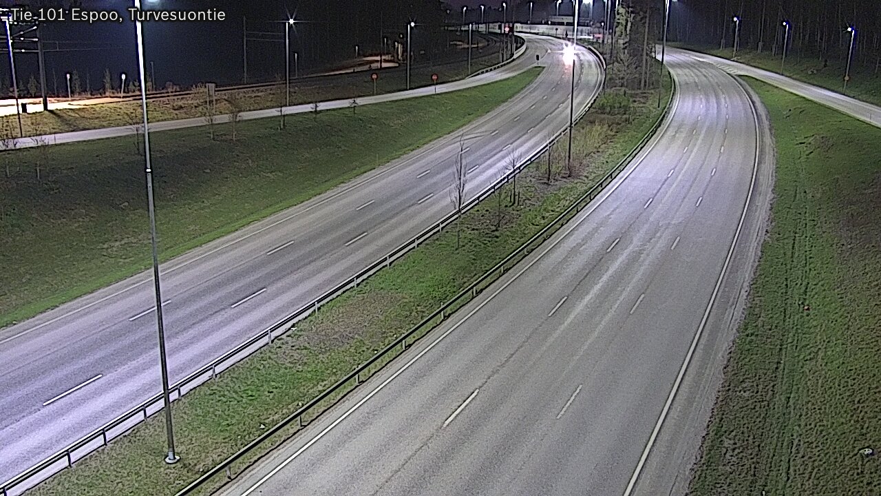 Weather Camera Image Road 101 Espoo Turvesuontie, Espoo, Uusimaa