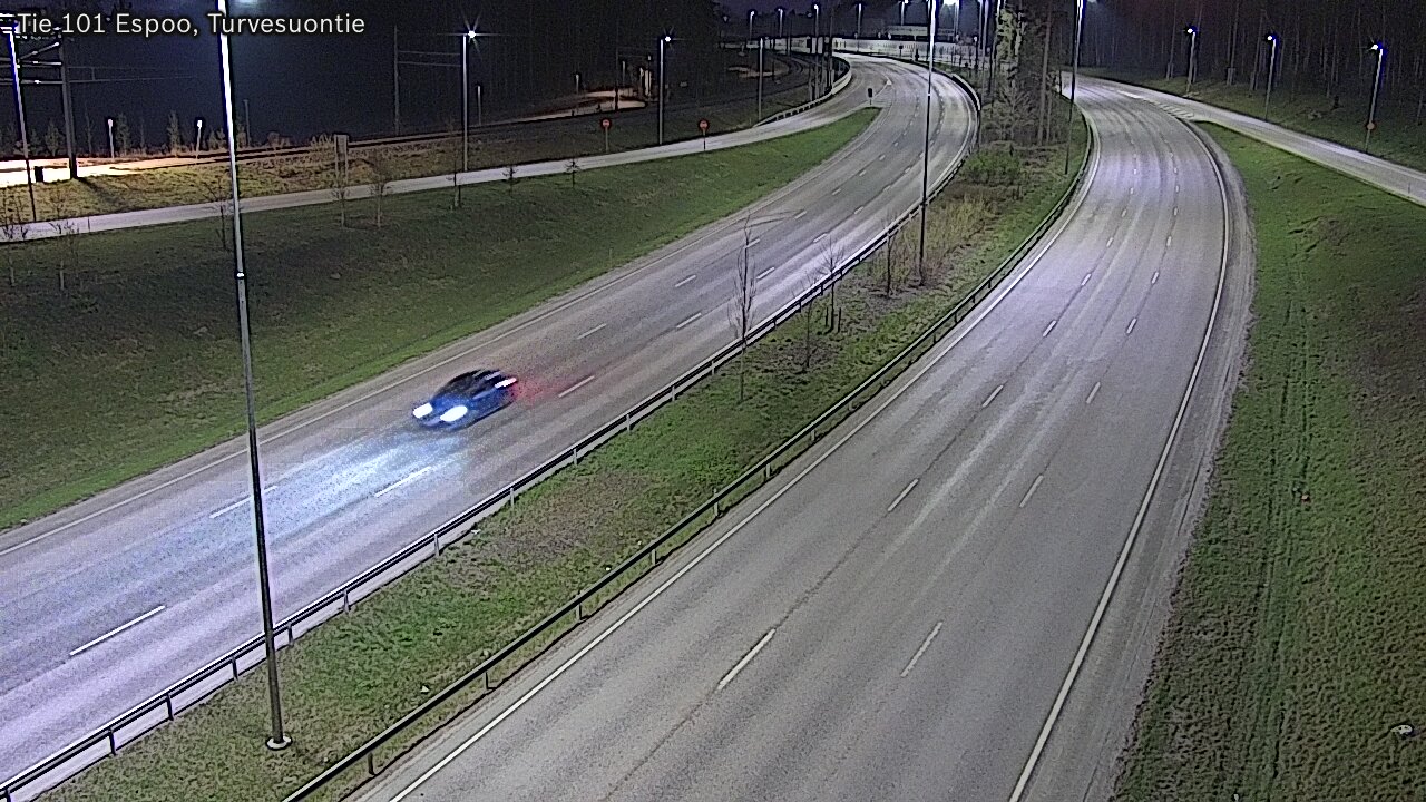 Weather Camera Image Road 101 Espoo Turvesuontie, Espoo, Uusimaa