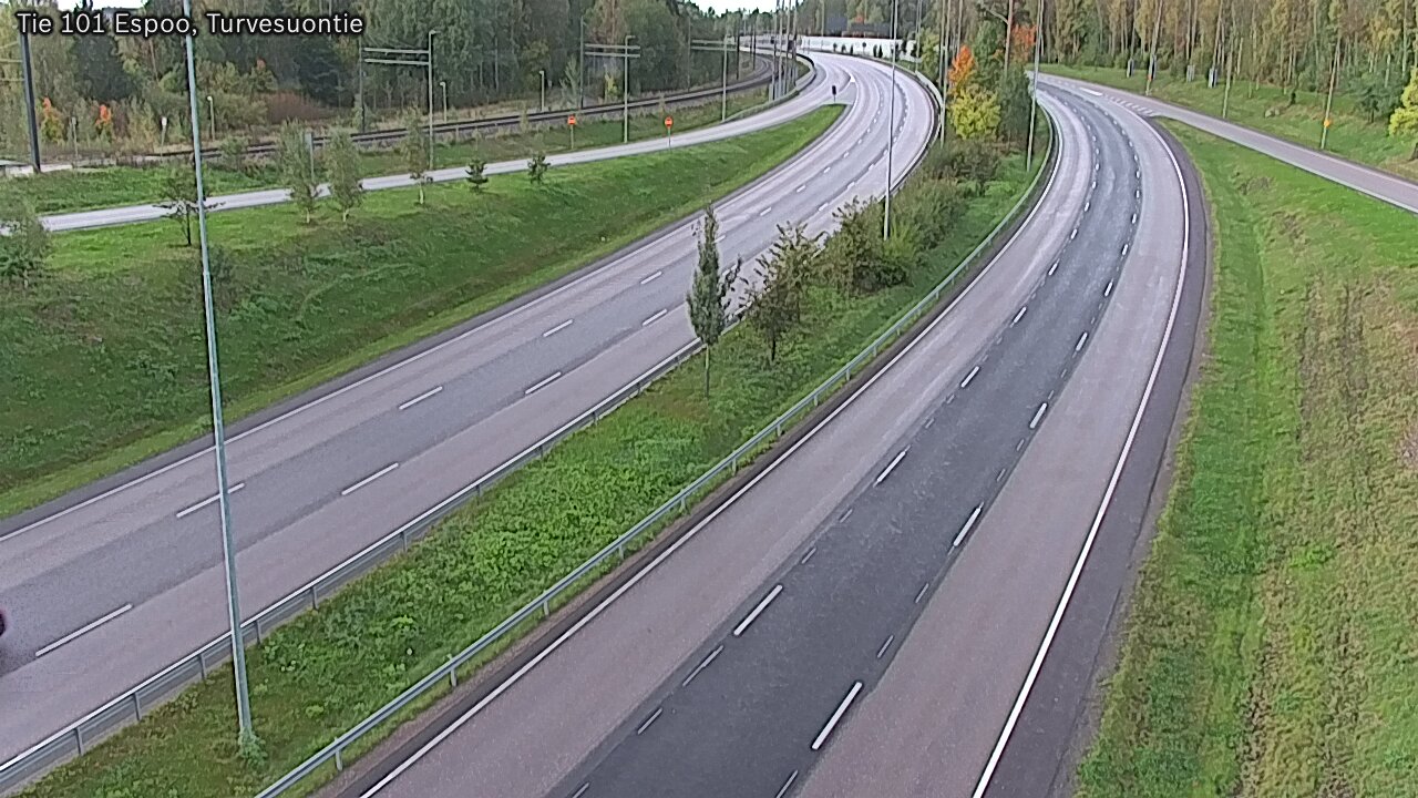 Weather Camera Image Road 101 Espoo Turvesuontie, Espoo, Uusimaa