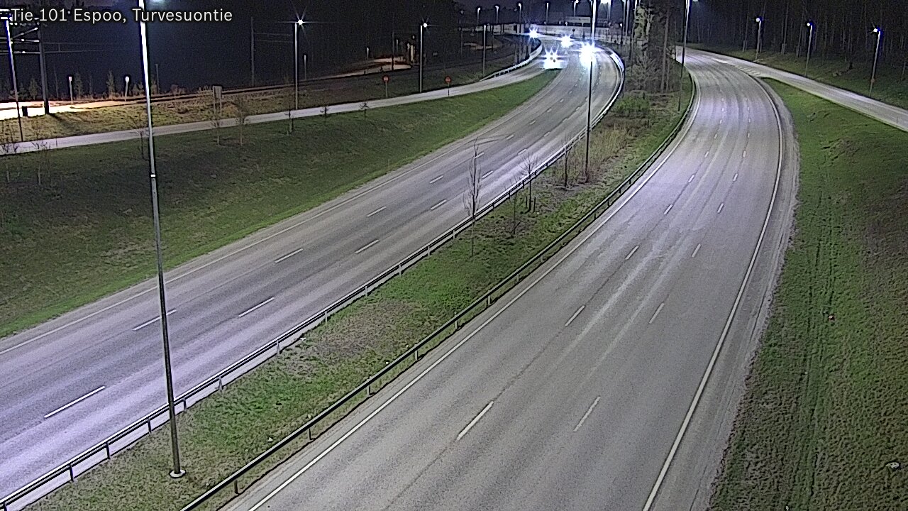 Weather Camera Image Road 101 Espoo Turvesuontie, Espoo, Uusimaa
