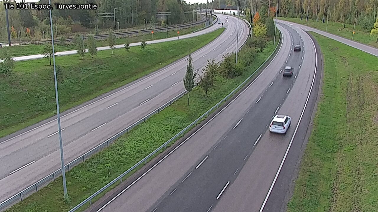 Weather Camera Image Road 101 Espoo Turvesuontie, Espoo, Uusimaa