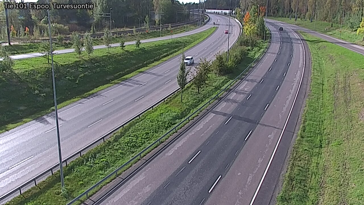 Weather Camera Image Road 101 Espoo Turvesuontie, Espoo, Uusimaa