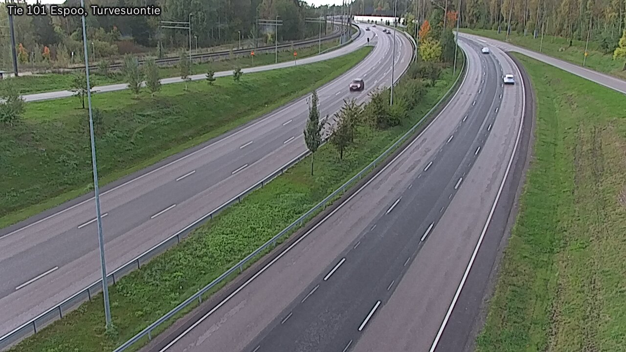 Weather Camera Image Road 101 Espoo Turvesuontie, Espoo, Uusimaa