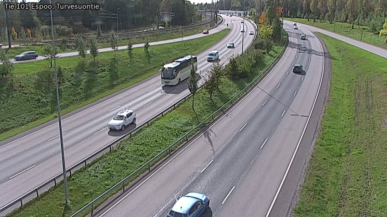 Weather Camera Image Road 101 Espoo Turvesuontie, Espoo, Uusimaa