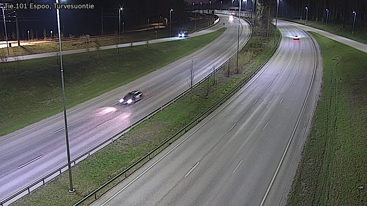 Weather Camera Image Road 101 Espoo Turvesuontie, Espoo, Uusimaa