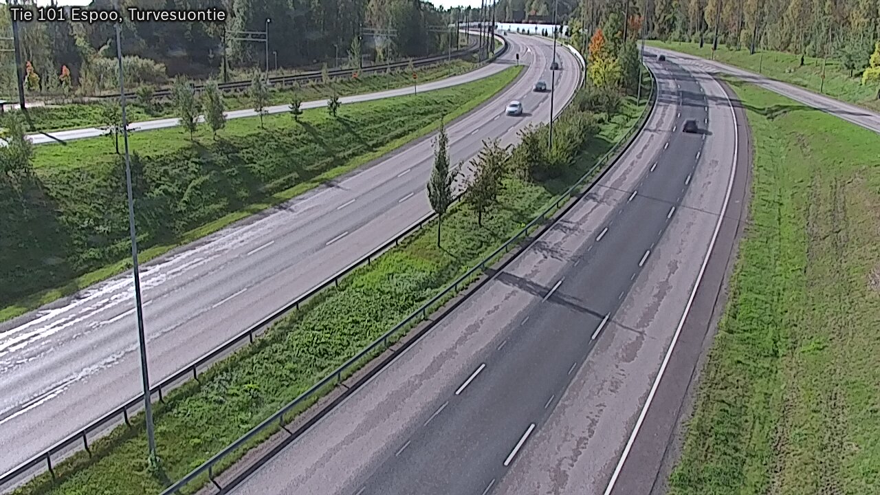Weather Camera Image Road 101 Espoo Turvesuontie, Espoo, Uusimaa