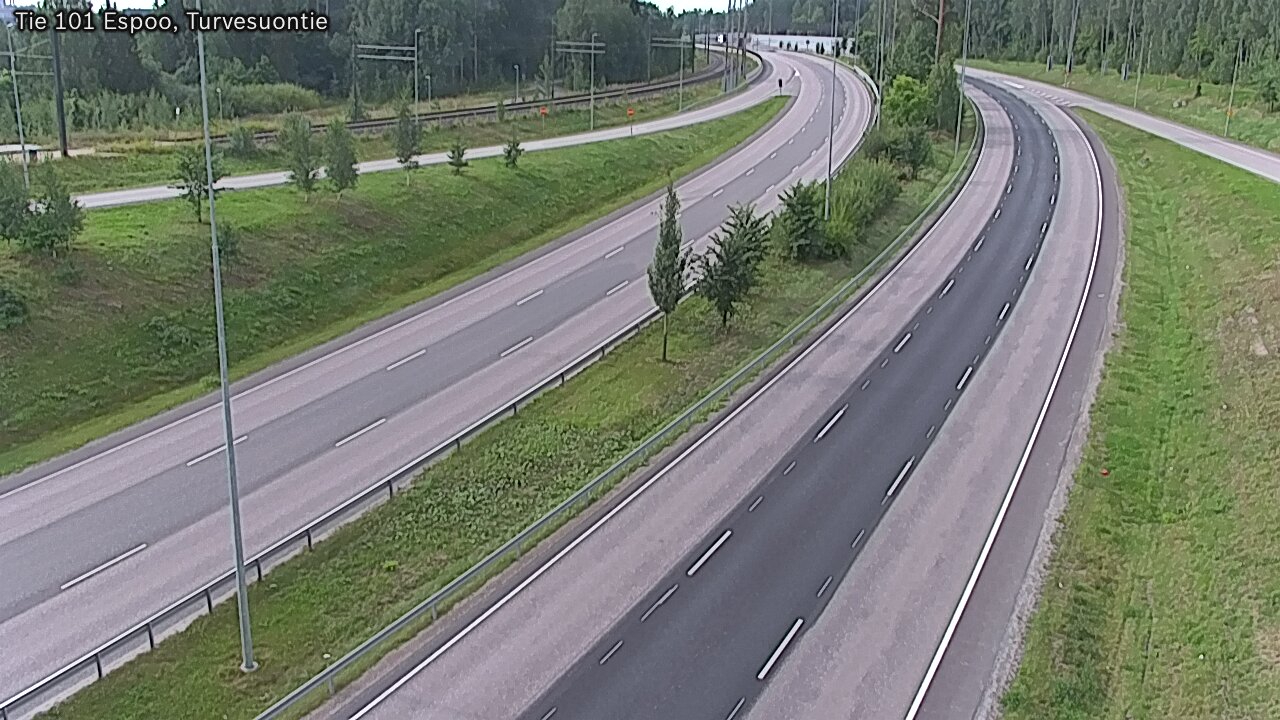 Weather Camera Image Road 101 Espoo Turvesuontie, Espoo, Uusimaa